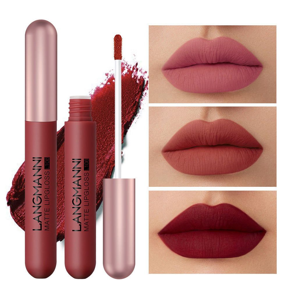 6 set Matte Velvet Lip Glosses