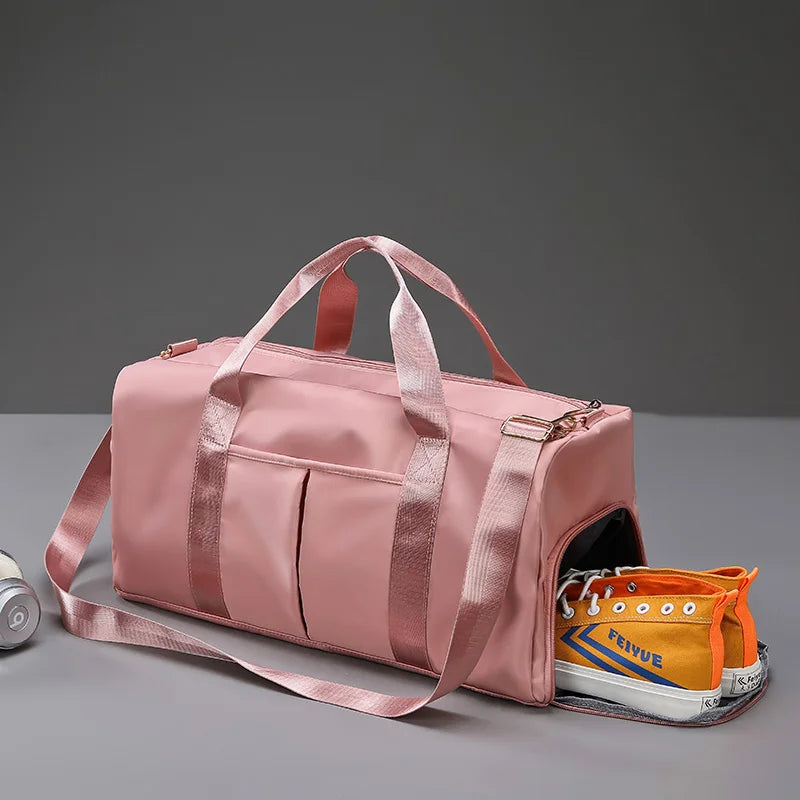 Unisex Gym Bag - Shoe Storage & Wet Separation