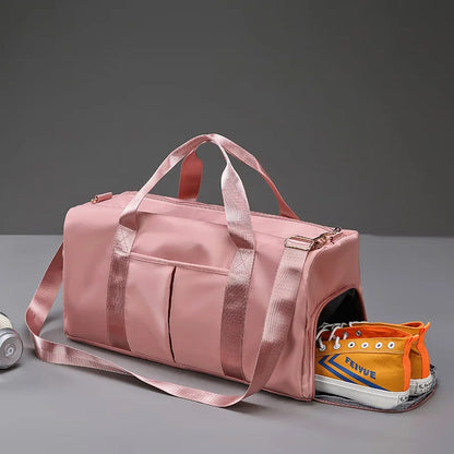 Unisex Gym Bag - Shoe Storage & Wet Separation