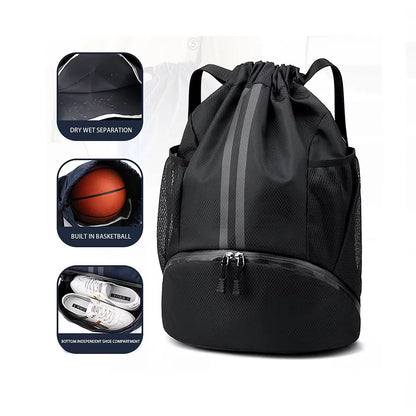 Training and Fitness Drawstring Backpack