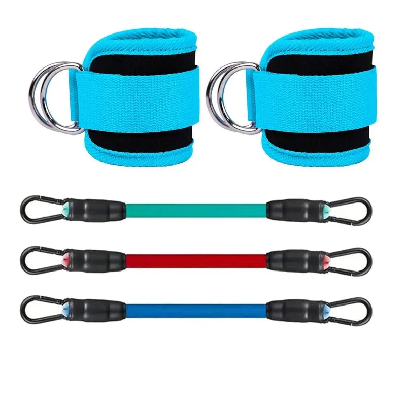 Ankle Straps Resistance Bands Set Fitness