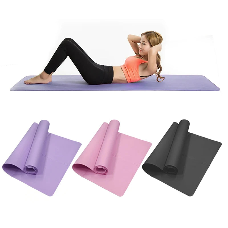 4MM Thick EVA Yoga Mats Anti-slip Sport Fitness Mat