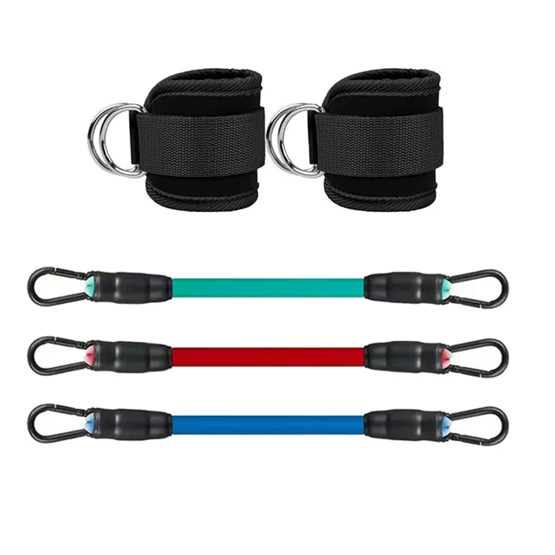 Ankle Straps Resistance Bands Set Fitness