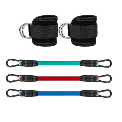 Ankle Straps Resistance Bands Set Fitness
