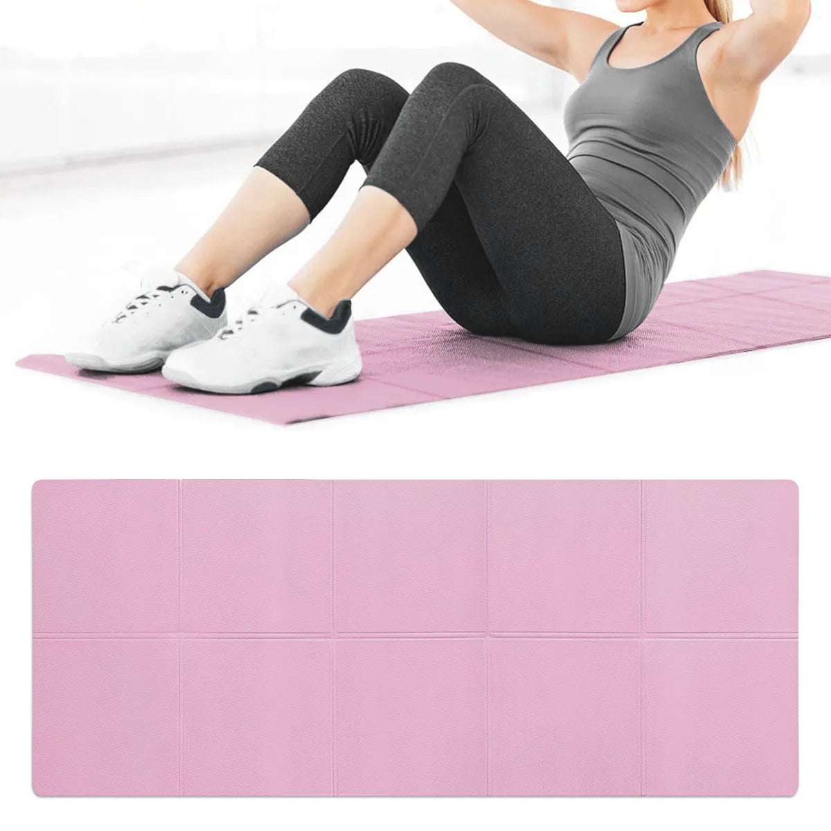 4MM Thick EVA Yoga Mats Anti-slip Sport Fitness Mat