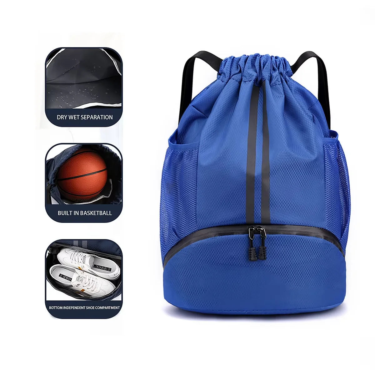 Training and Fitness Drawstring Backpack