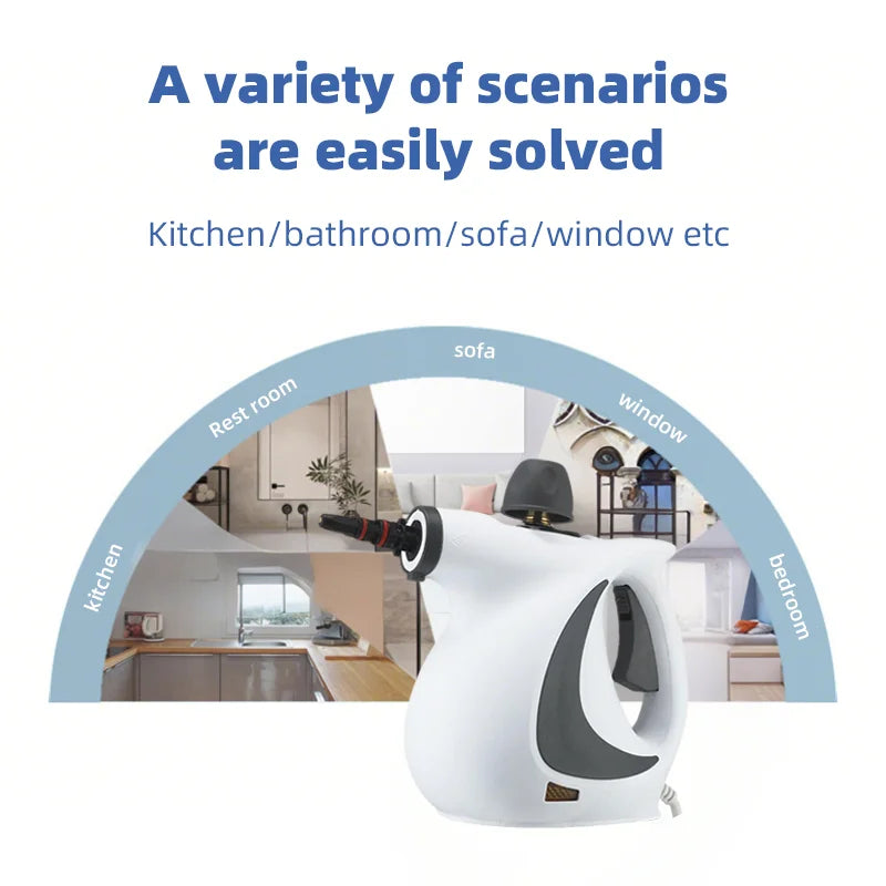 Handheld Steam Cleaner - 1500W High Temperature