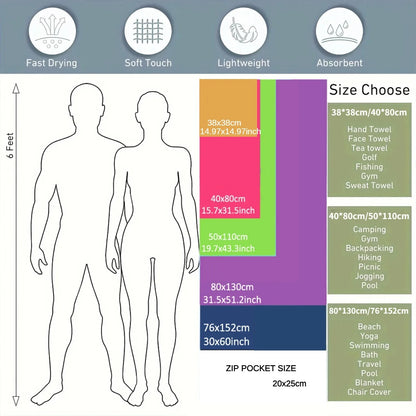 Quick-Dry Microfiber Towel