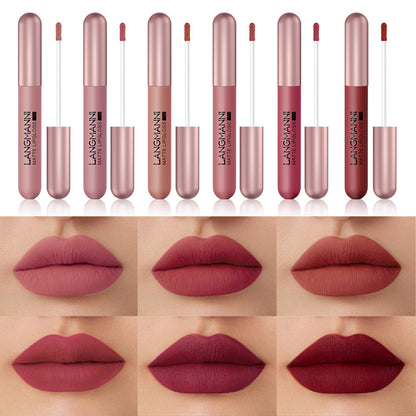 6 set Matte Velvet Lip Glosses