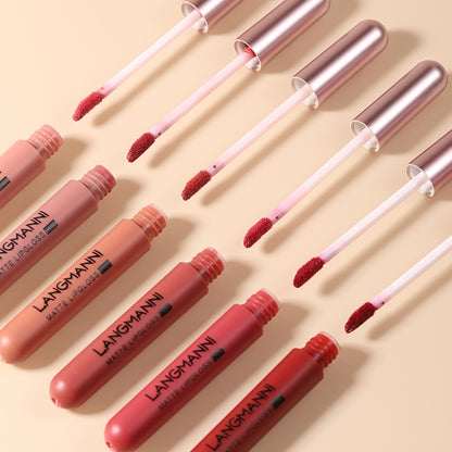6 set Matte Velvet Lip Glosses
